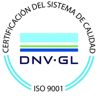 Sello de certificación ISO 9001